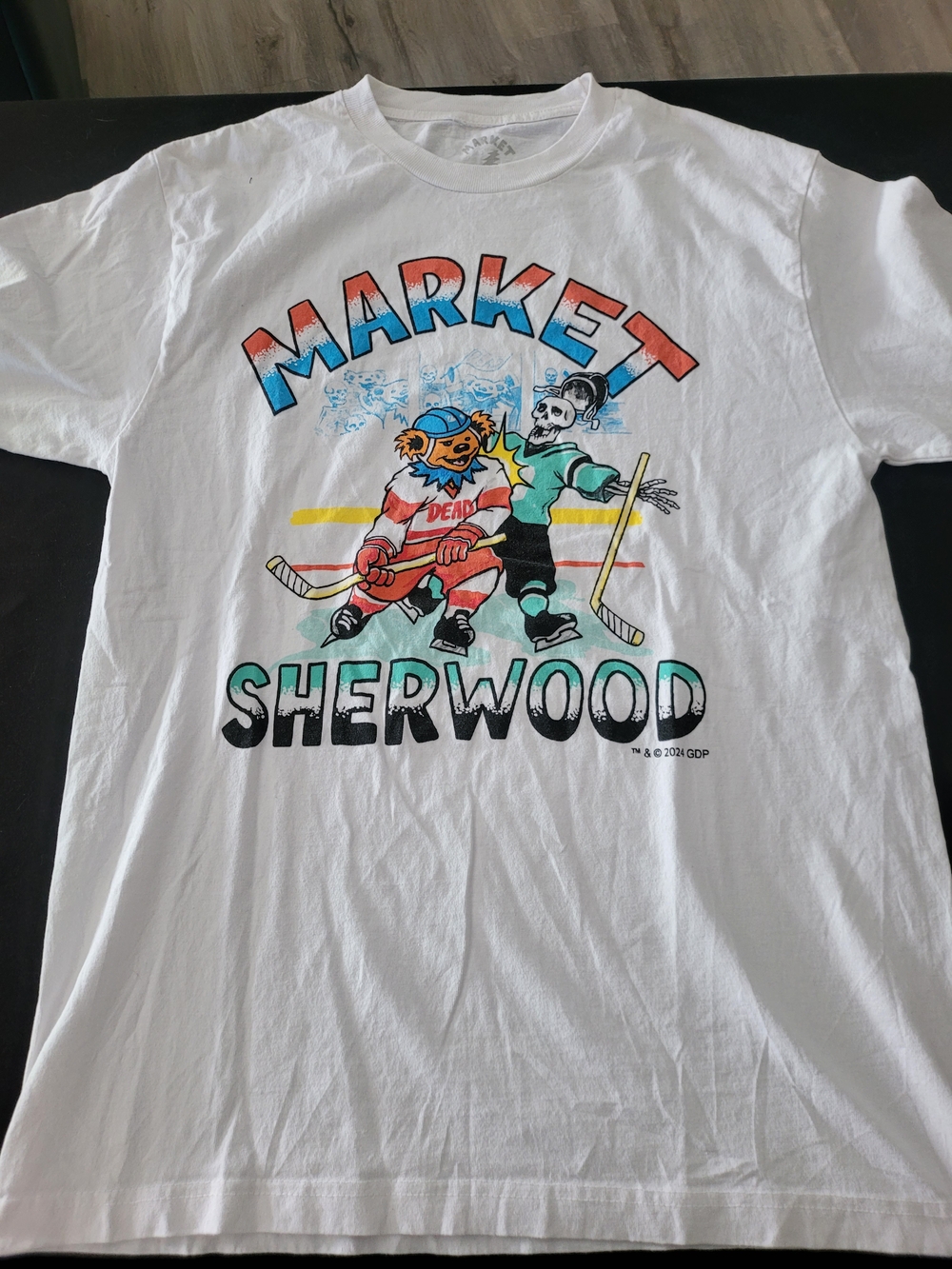 Market X Sherwood White Graphic Tee